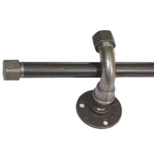 Support pour tringle à rideaux industrielle
