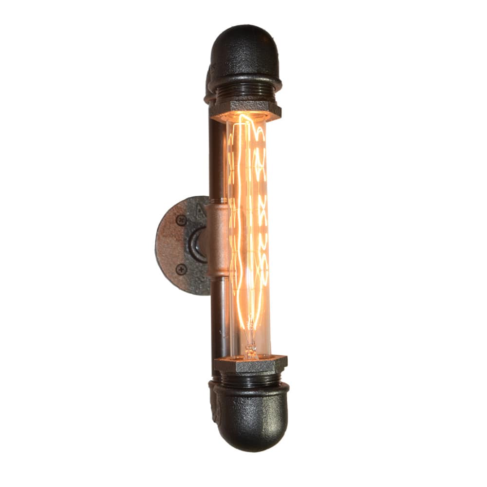 Applique tube style industriel