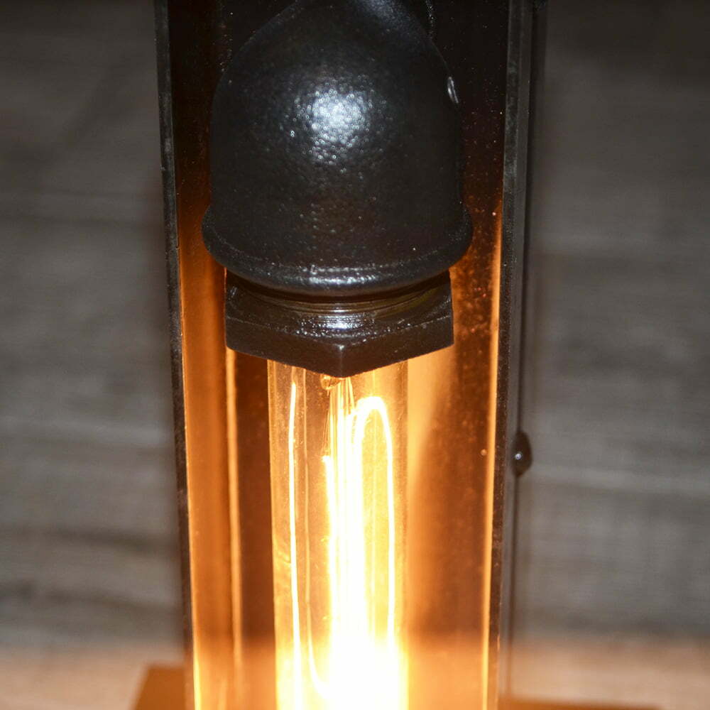Lampe à poser noire industrielle – Image 2