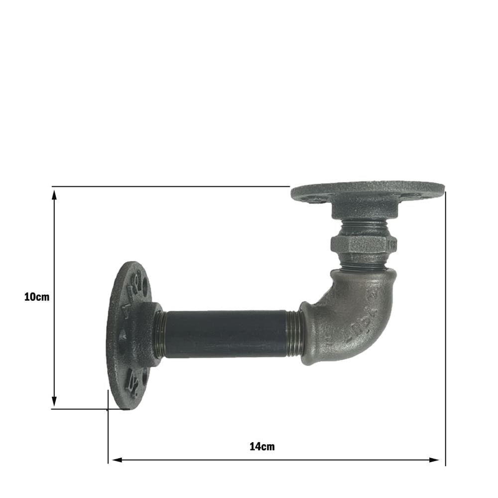 Equerre de décoration modèle ECO indus dimension 10 x 14