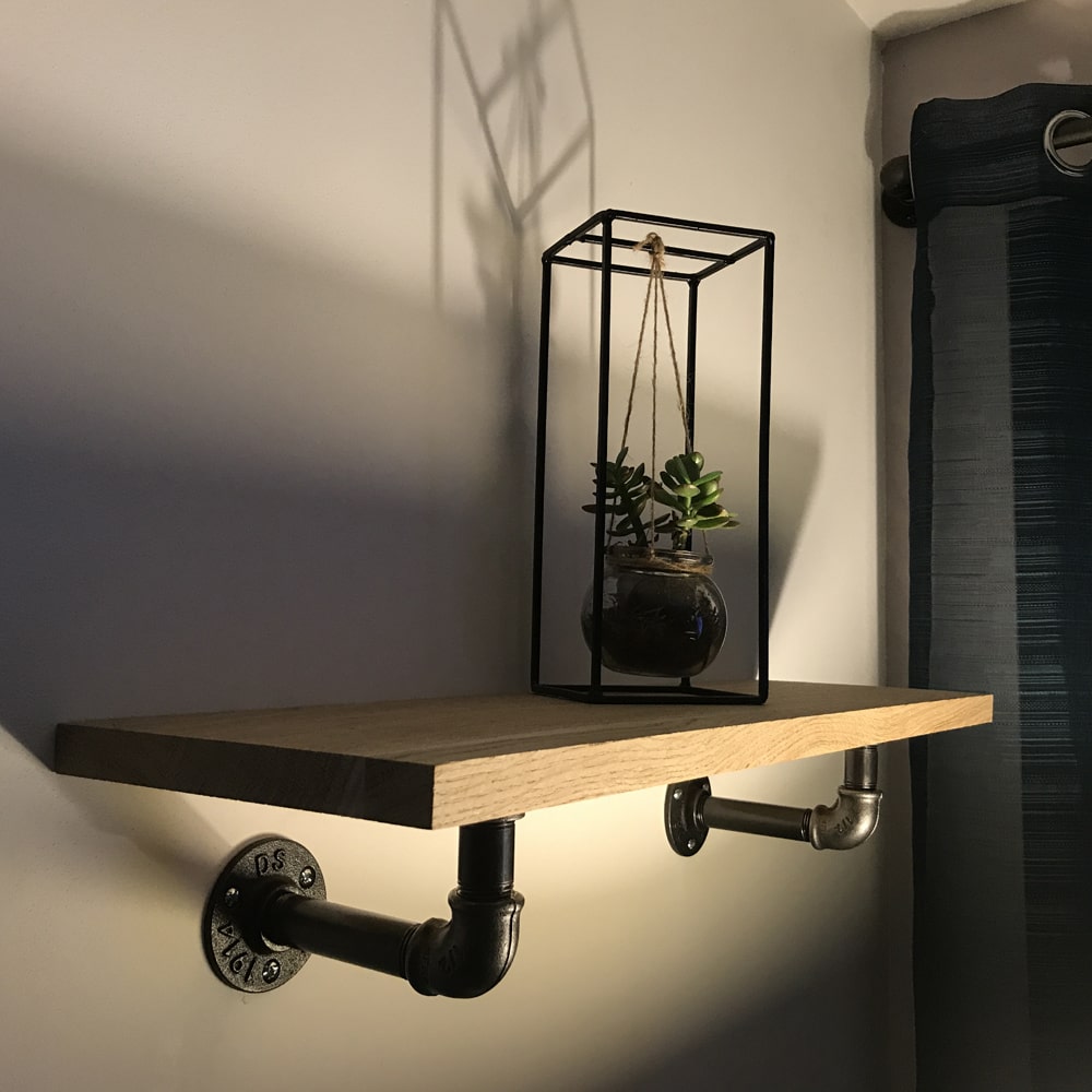 etagere decoration style industriel