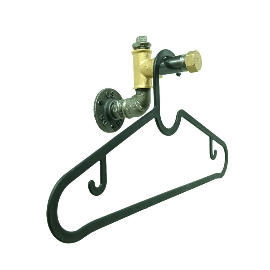 penderie murale modele 3 steampunk avec cintre