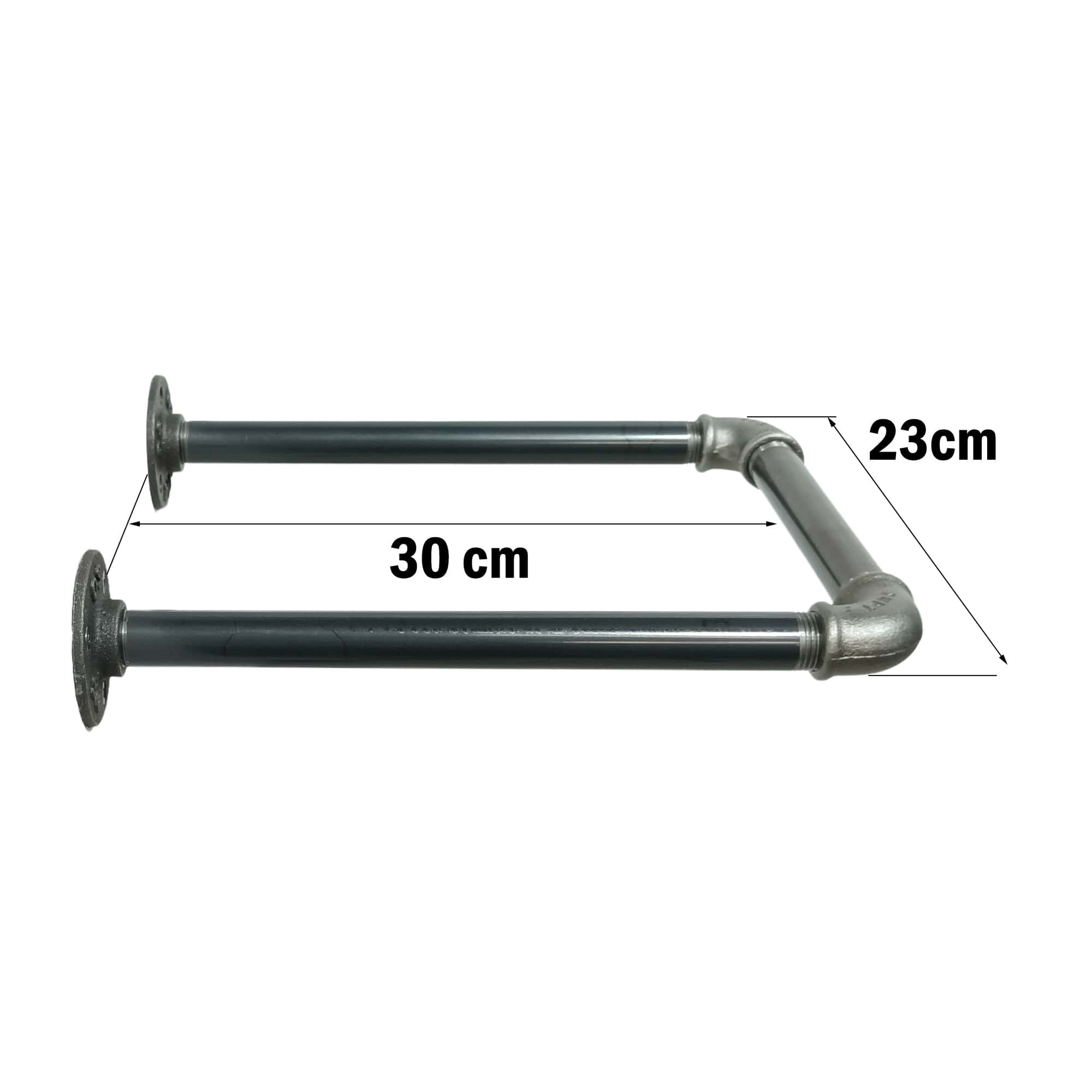 penderie murale métal 23cm de large modèle 5 - dimension