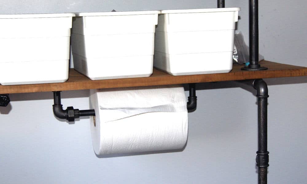 porte papier mural essuie-tout cuisine