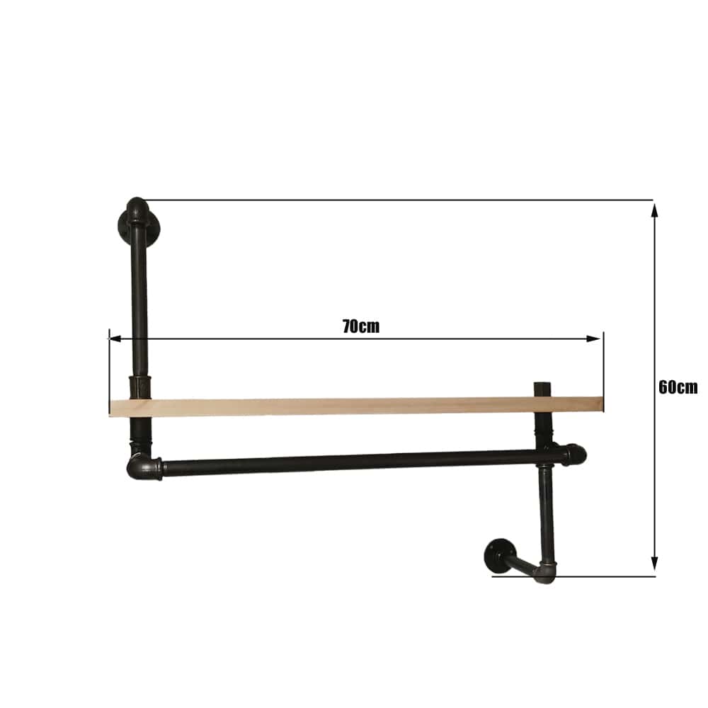 étagère penderie dimensions