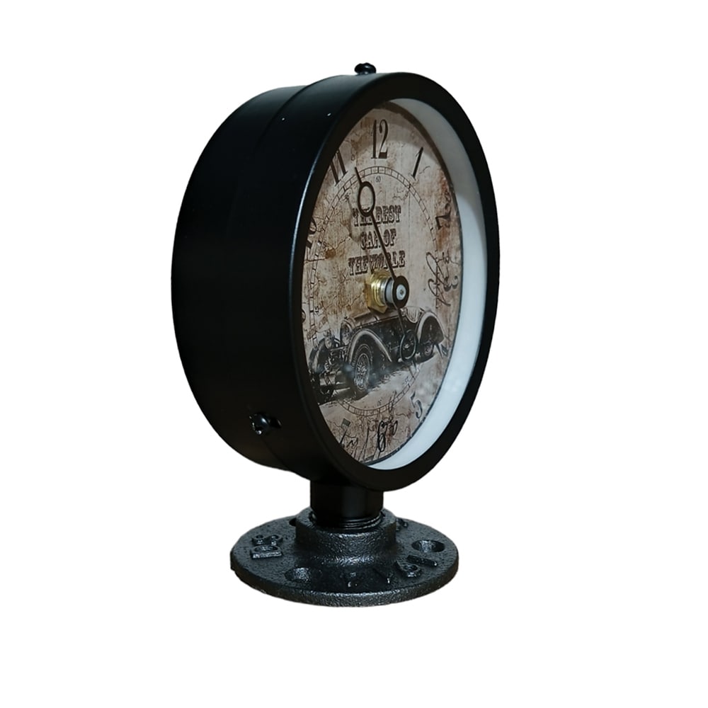 manomètre horloge industriel