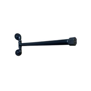 support de serviette extensible - Accessoire de salle de bain unique