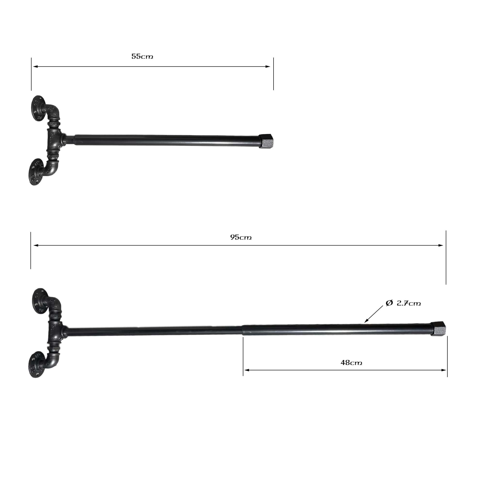 Support de serviette extensible